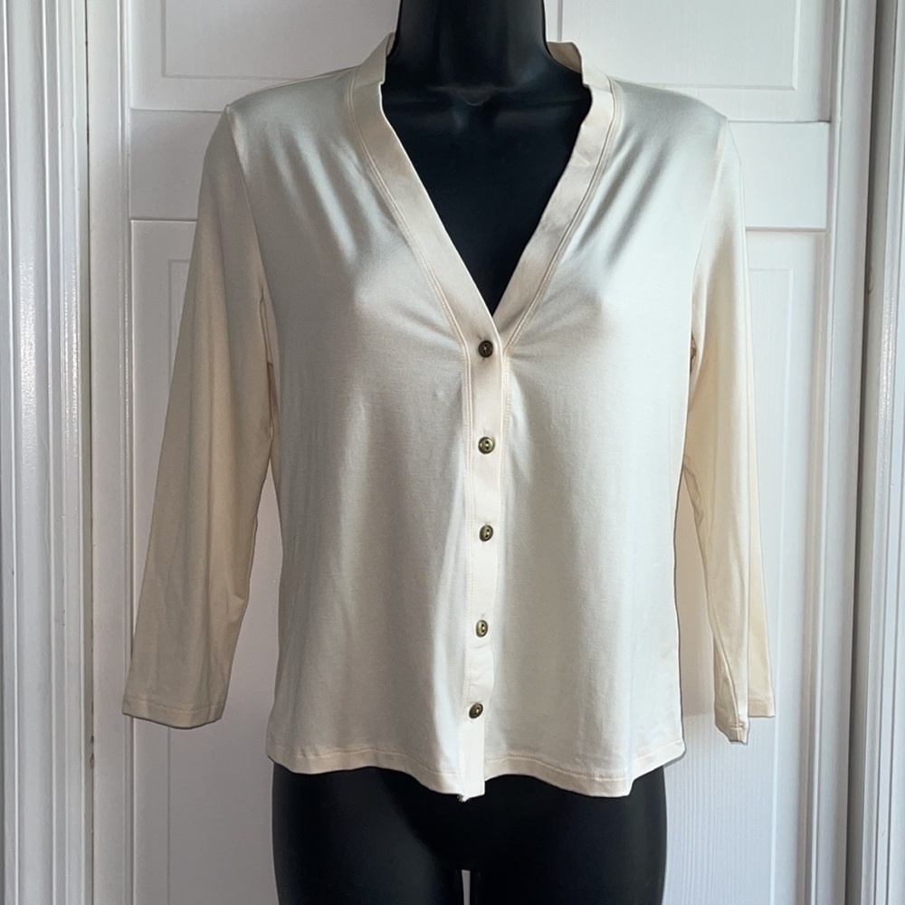 L’AGENCE button down top